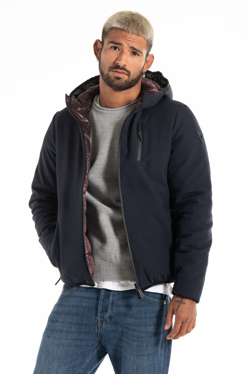 Debe chaqueta de doble cara