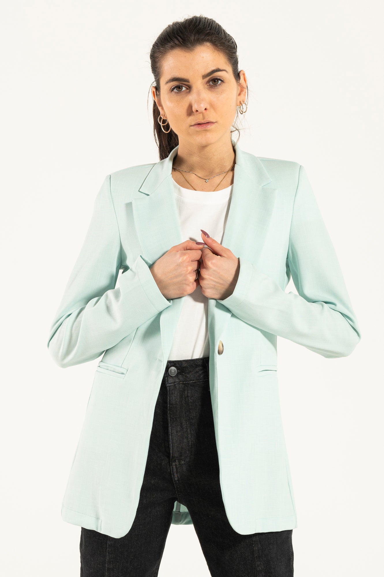 CHAQUETA MENTA