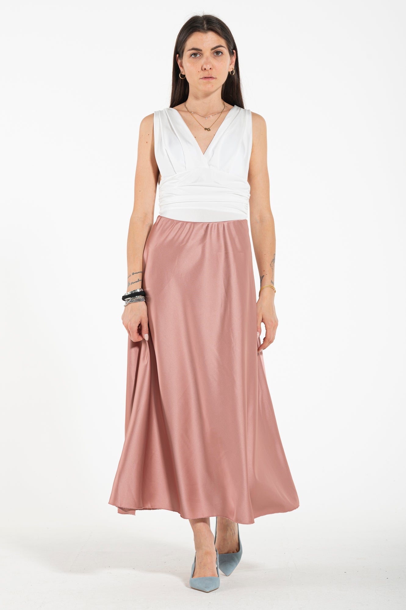 Gonna in satin