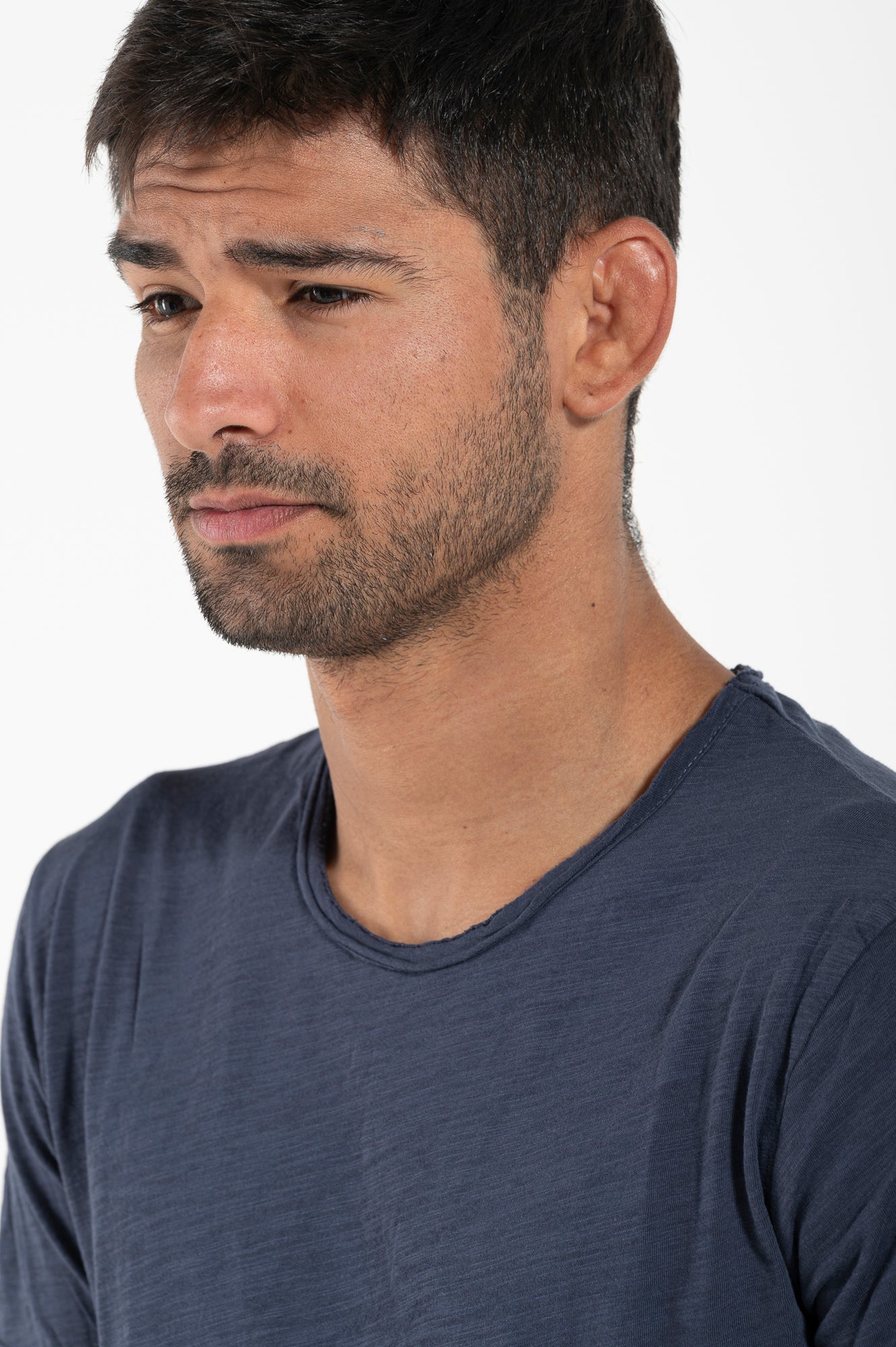 Brushed tee