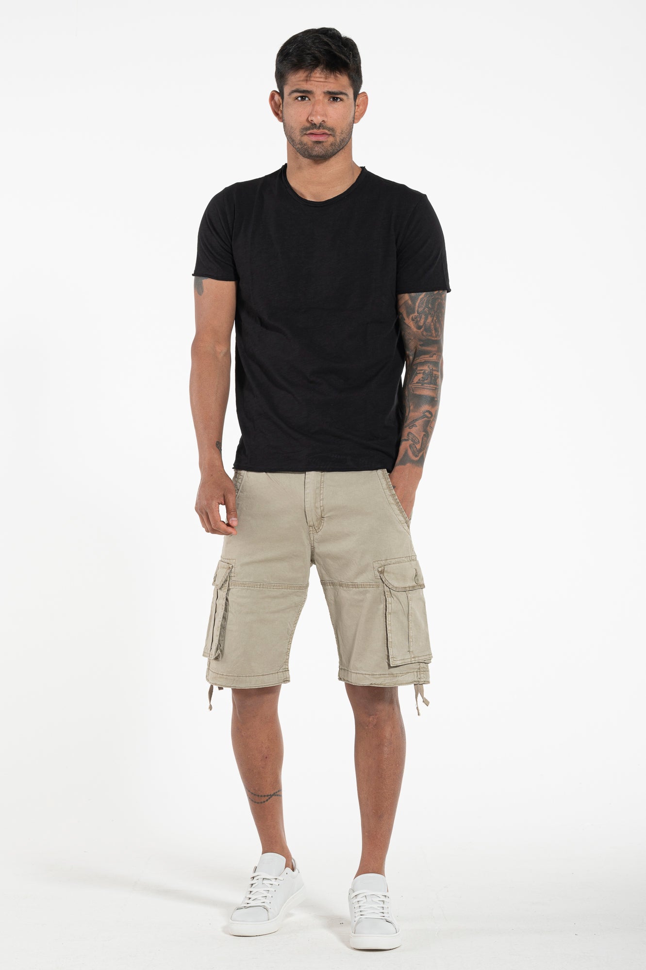 Brushed tee