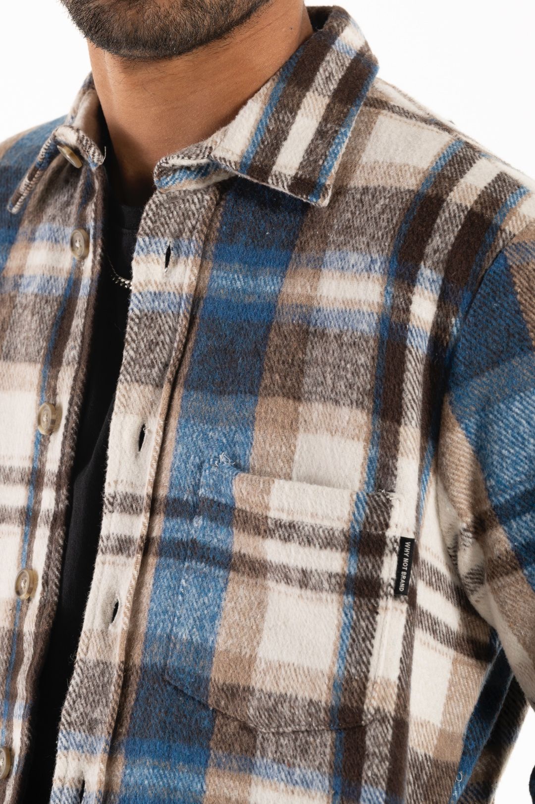 Over shirt quadri Wnb