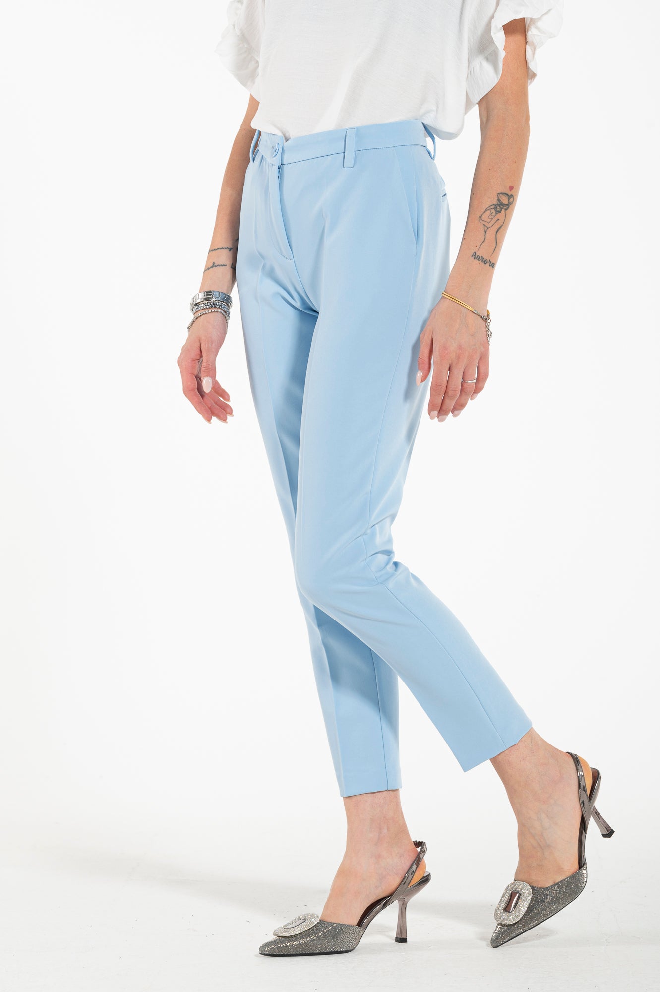 Pantalone slim basic