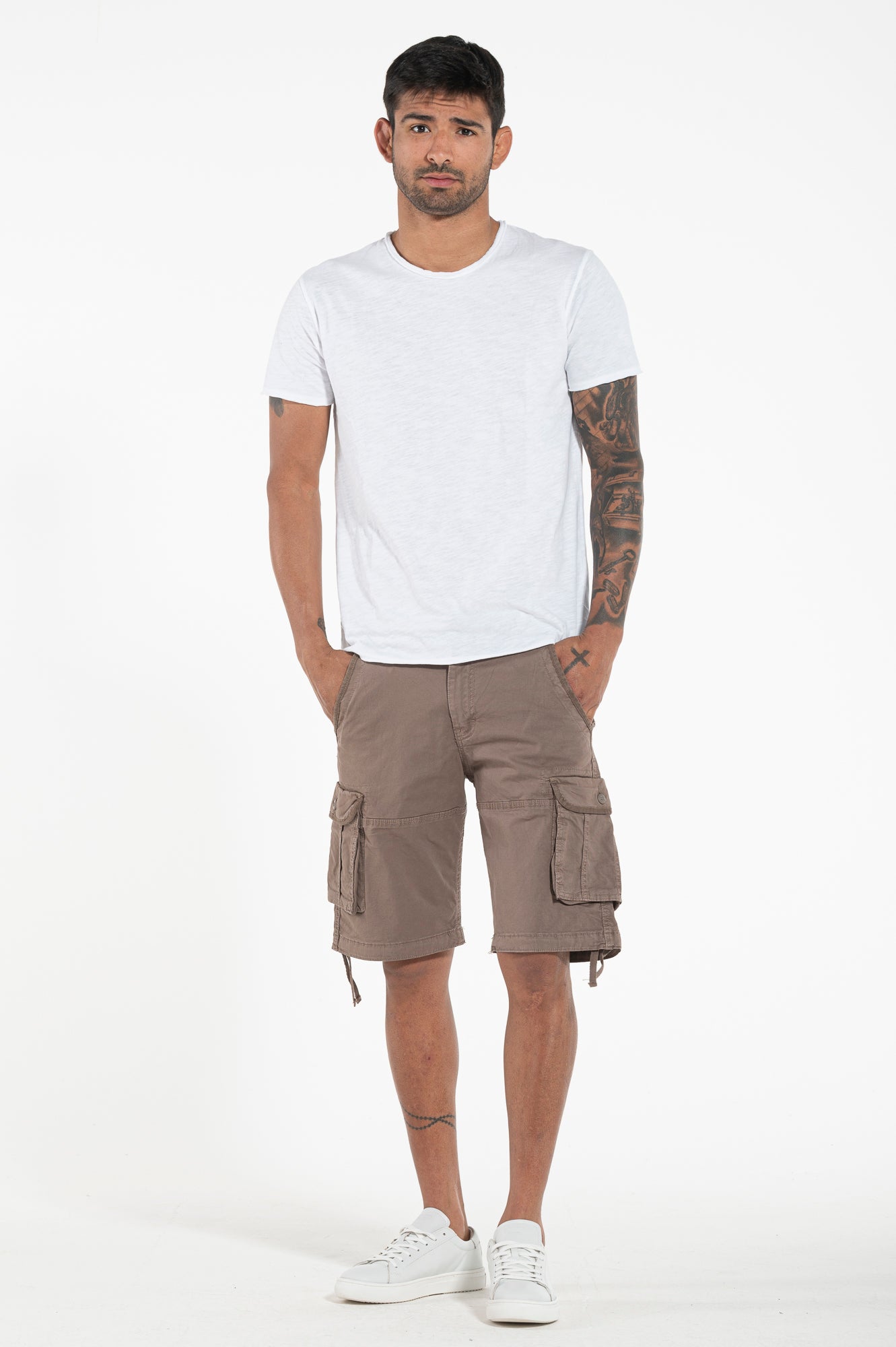 Brushed tee