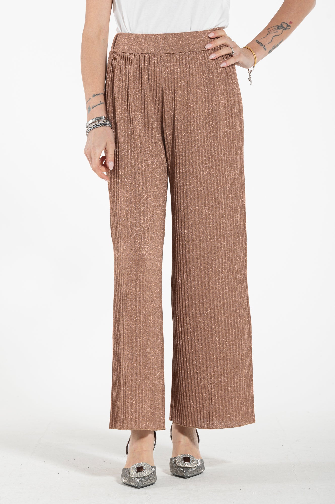 Pantalone lurex Clara