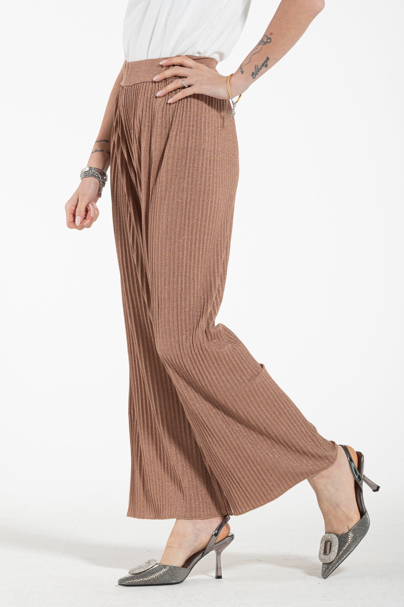 Pantalone lurex Clara