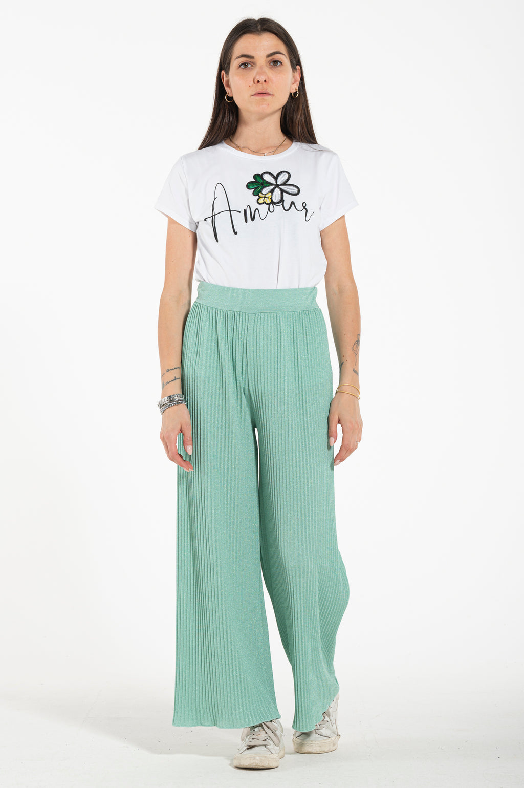 Pantalone lurex Clara