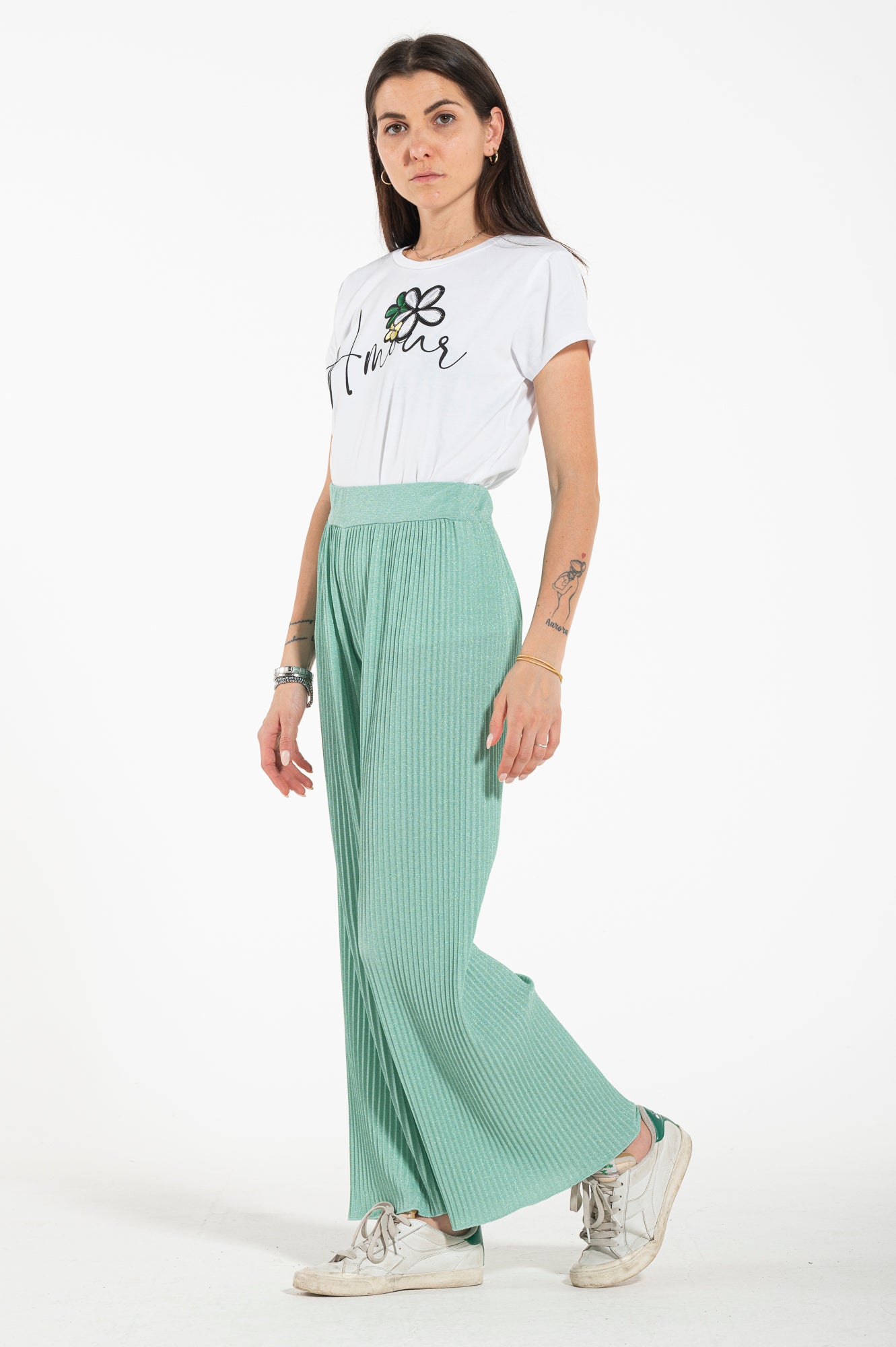 Pantalone lurex Clara