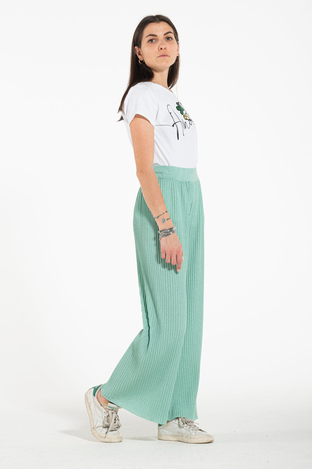 Pantalone lurex Clara