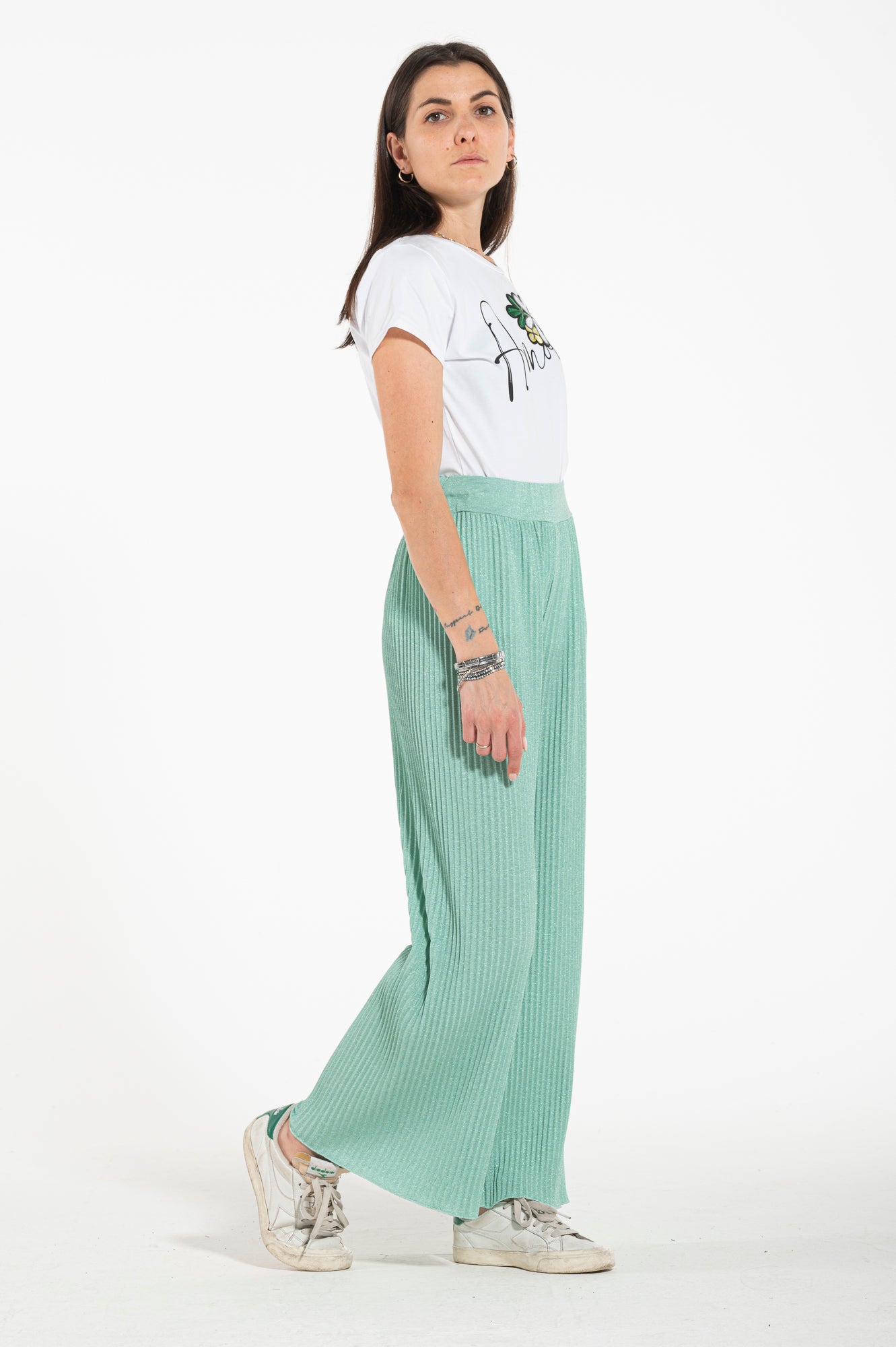 Pantalone lurex Clara