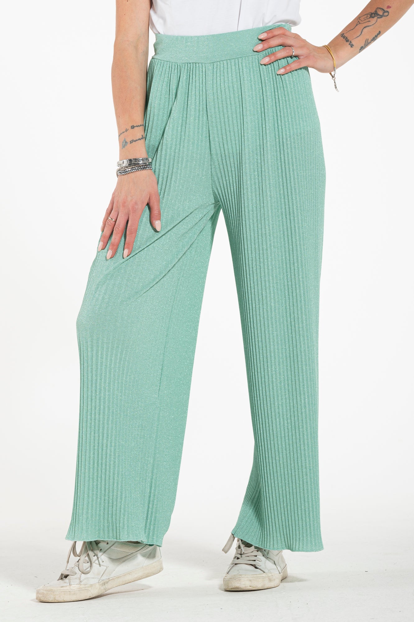 Pantalone lurex Clara