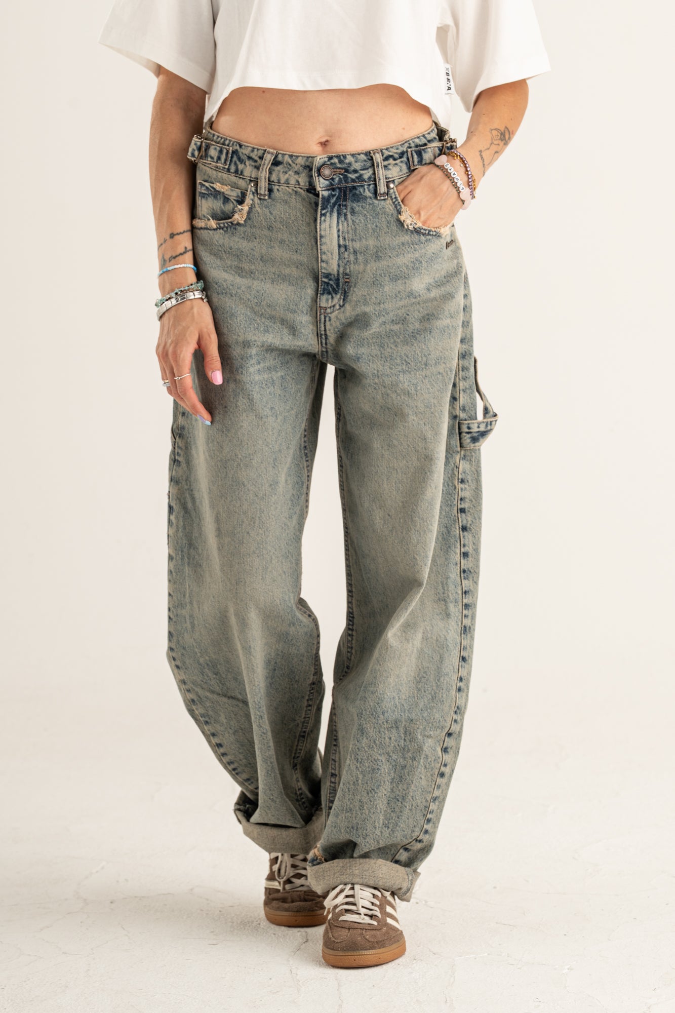 Jeans fibbie Berna