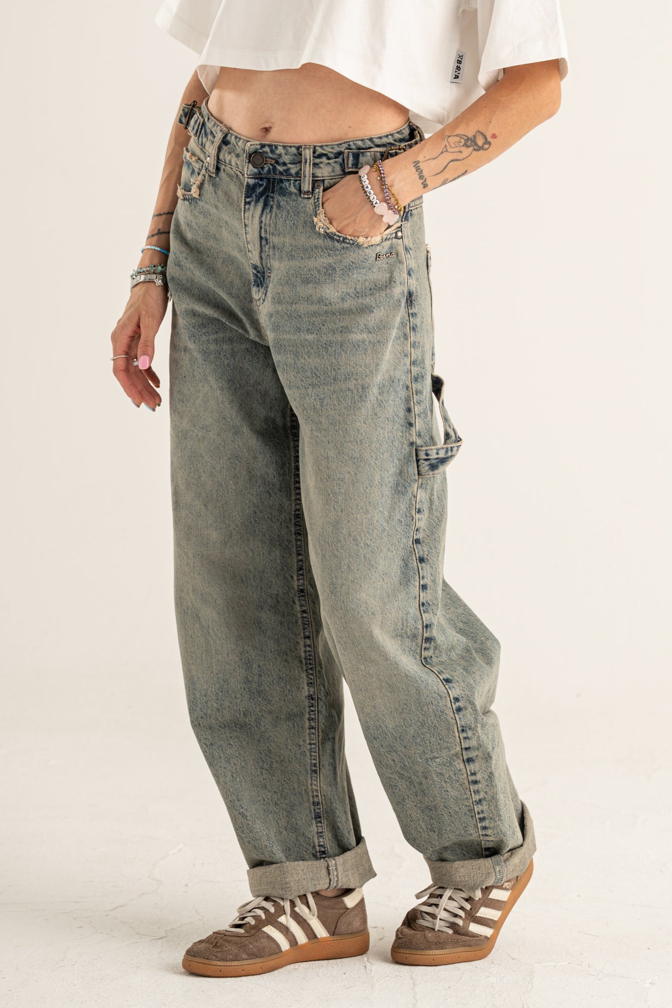 Jeans fibbie Berna