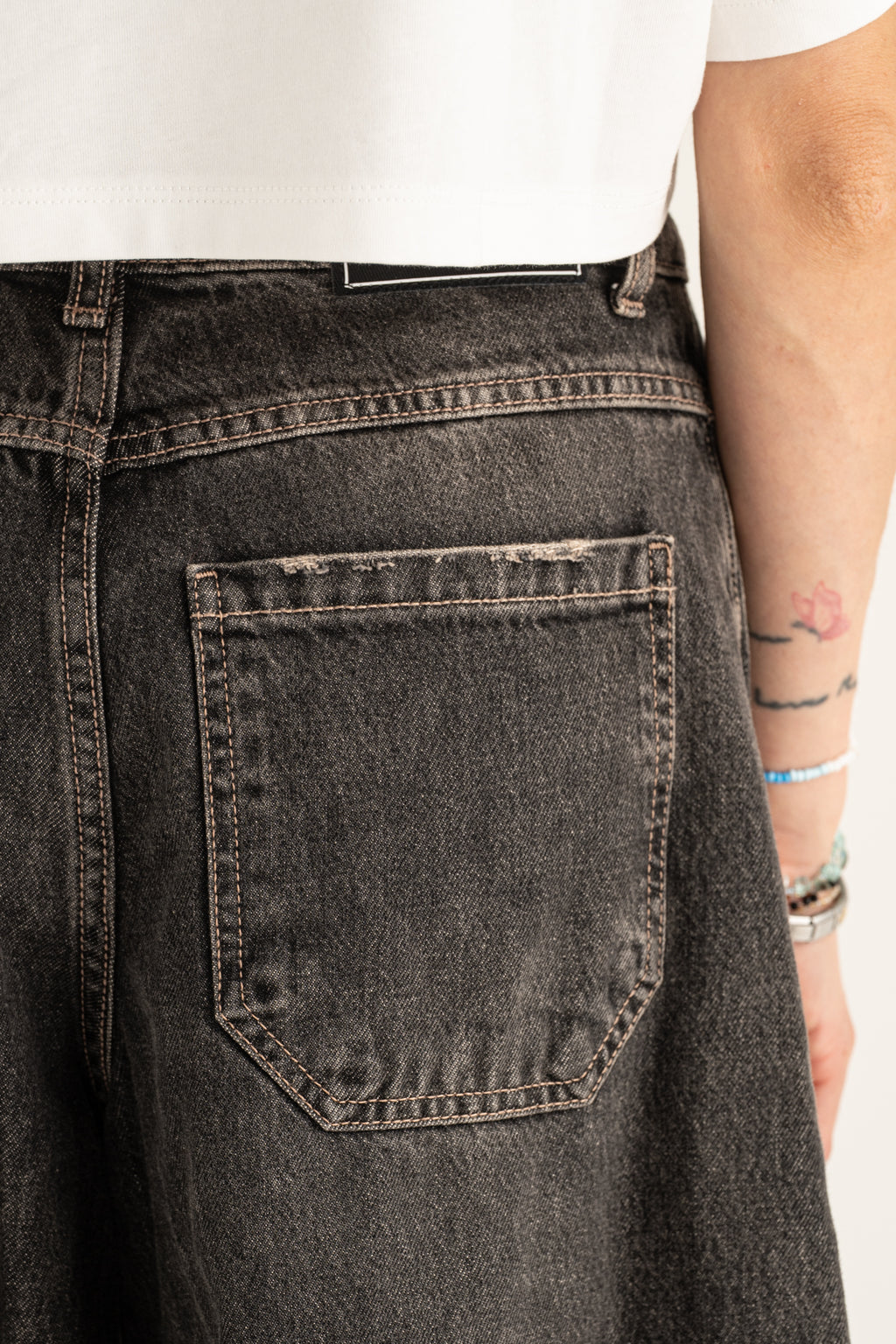 Jeans Berna balloon gray