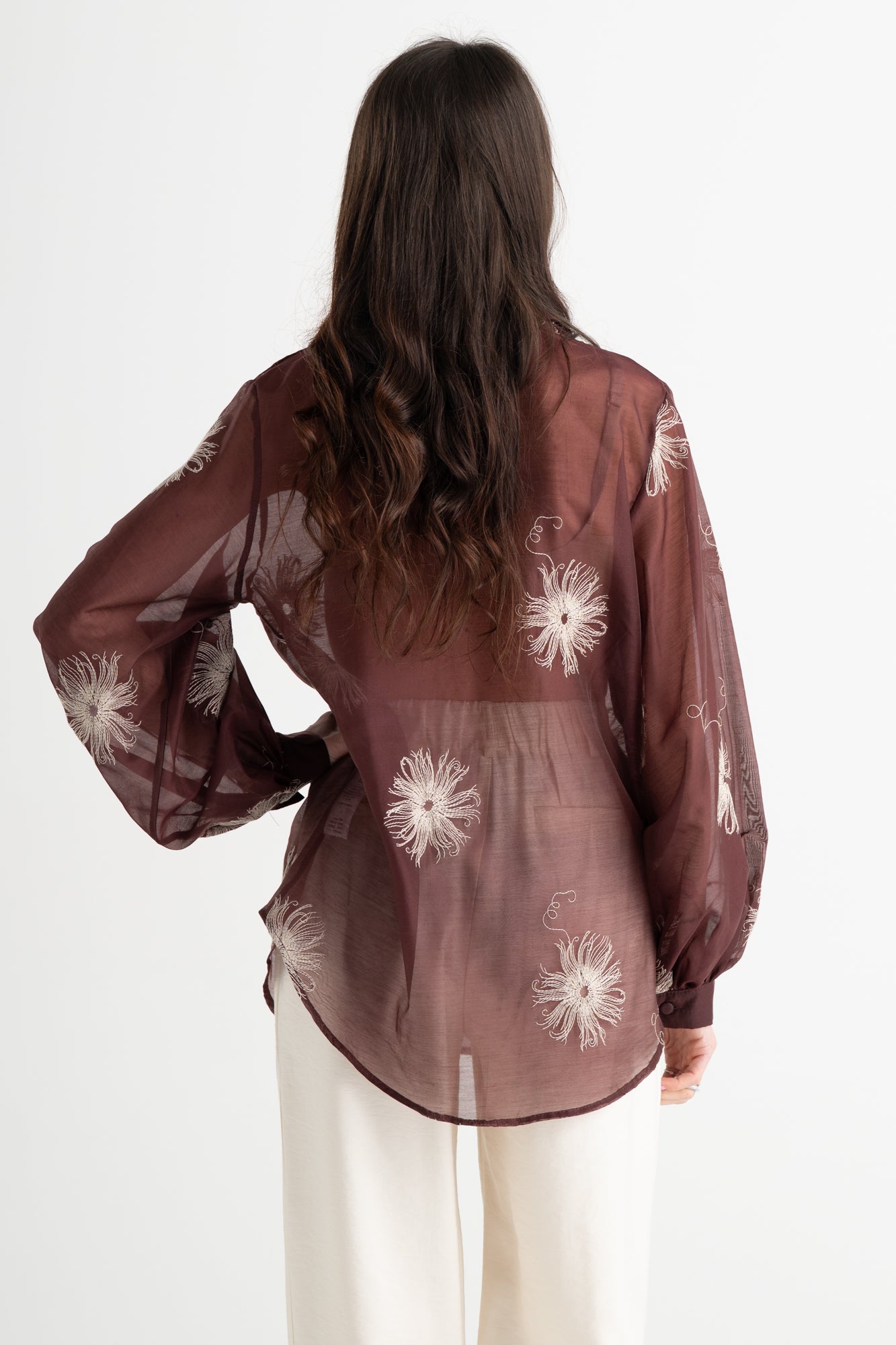 Camicia India fiori Berna