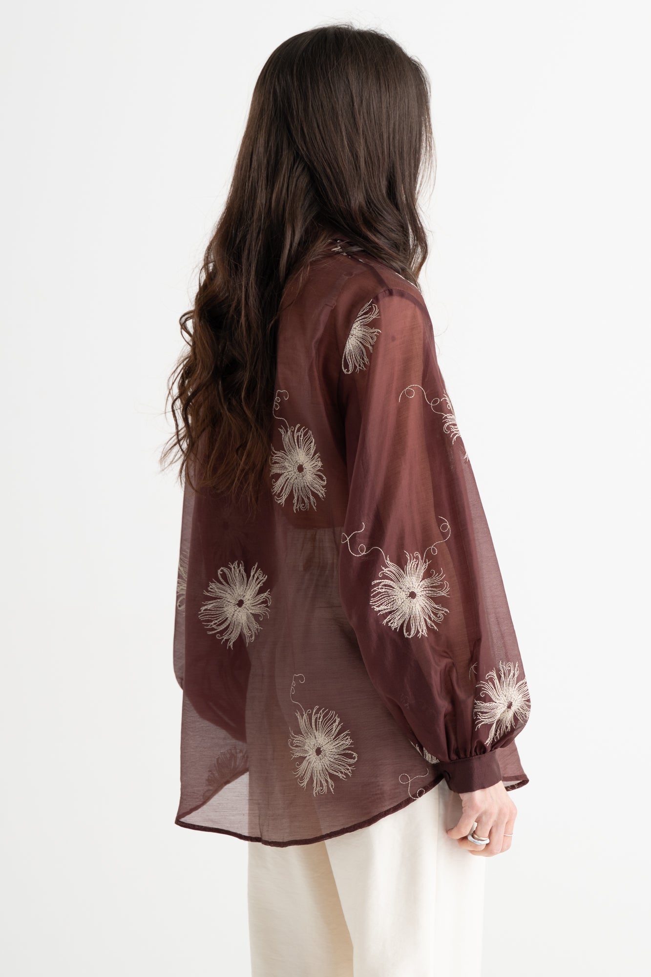 Camicia India fiori Berna