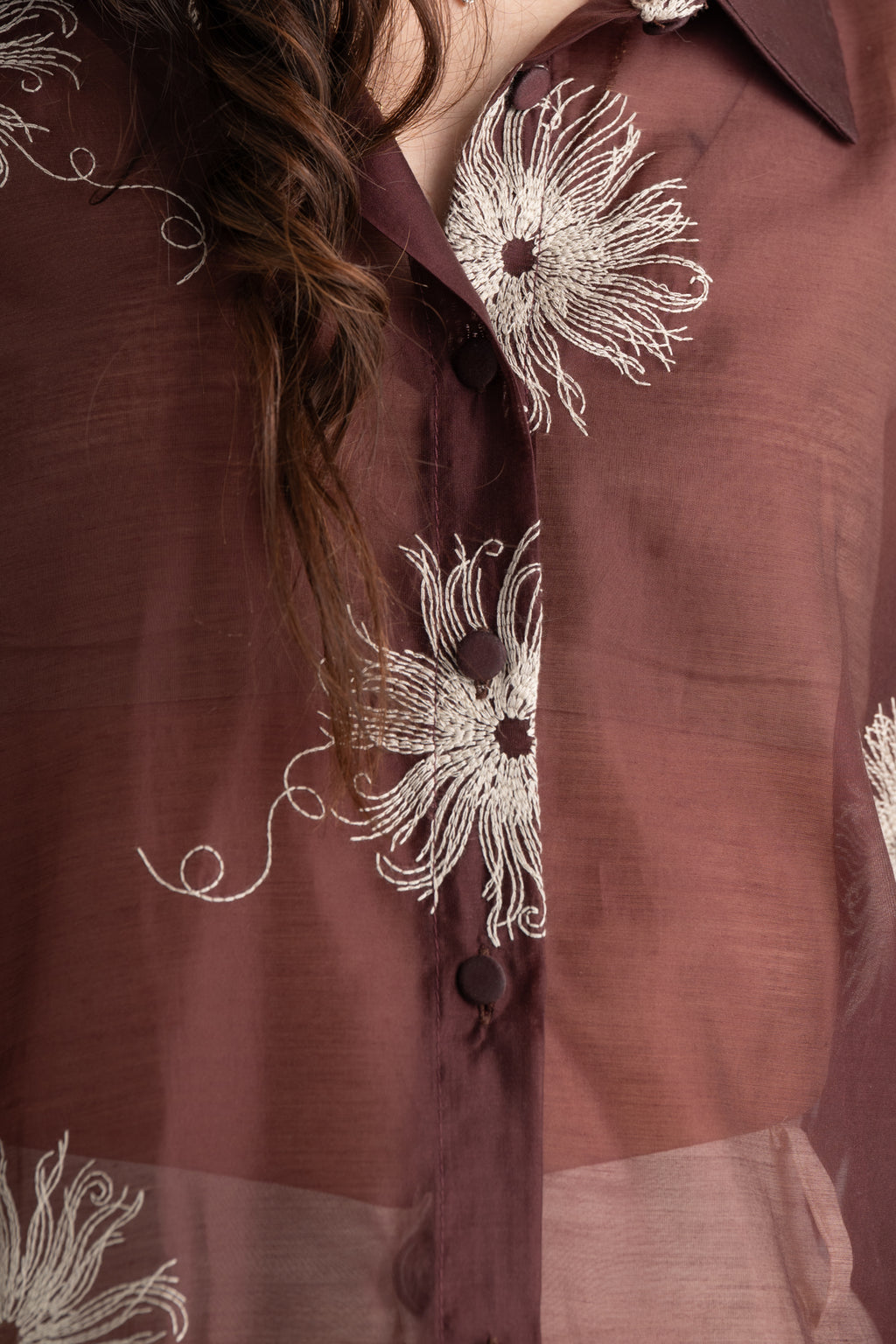 Camicia India fiori Berna
