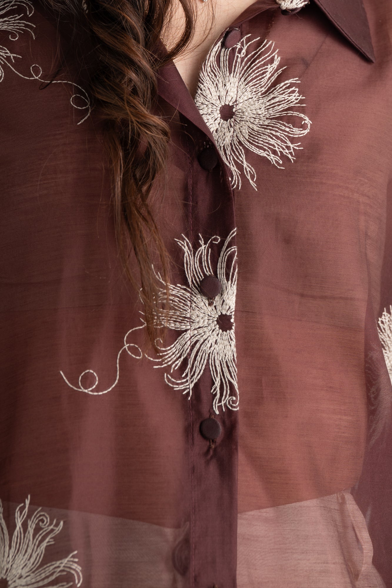 Camicia India fiori Berna