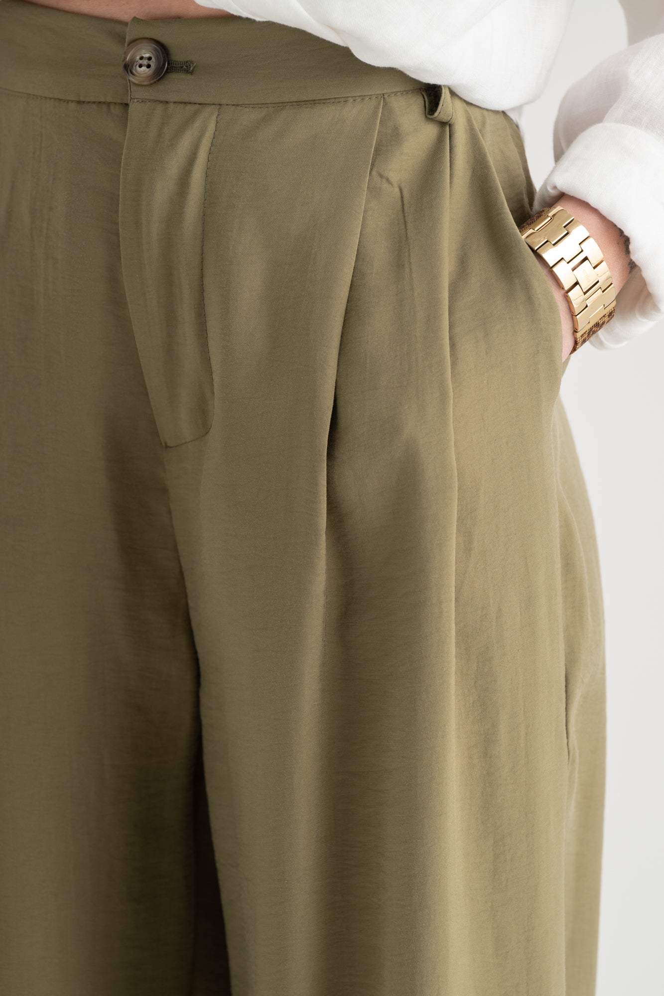 Pantaloni pinces Berna