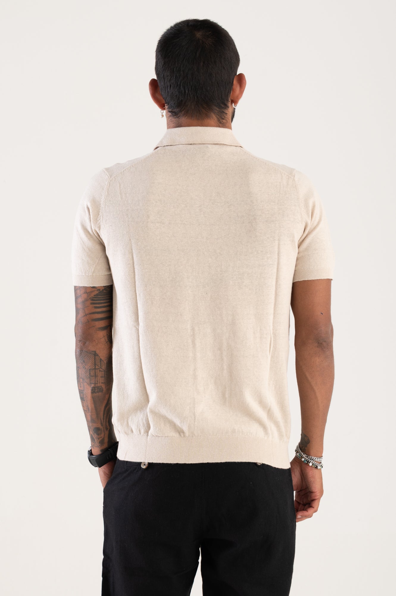 Polo linen/cotton WNB