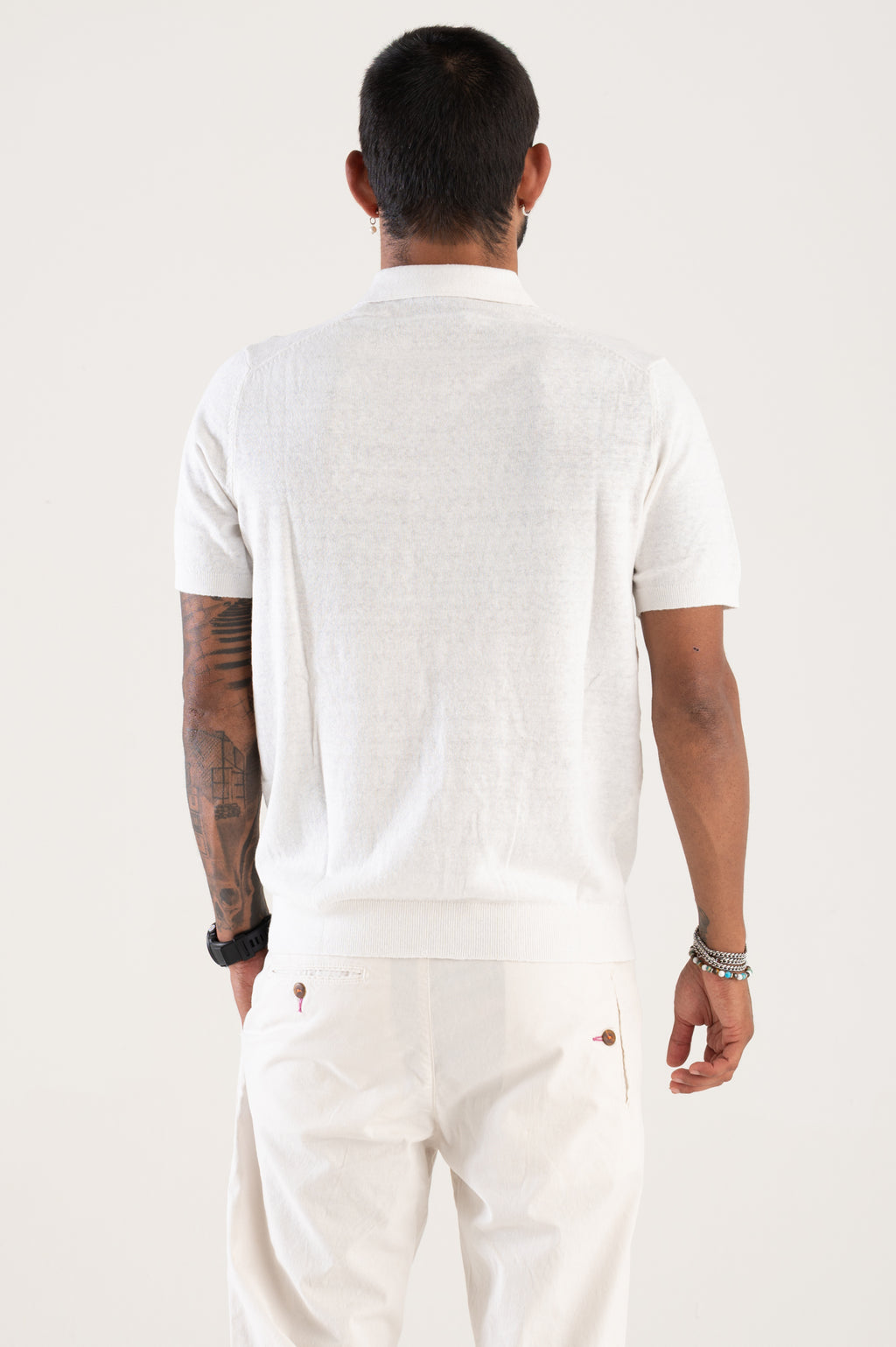 Polo linen/cotton WNB