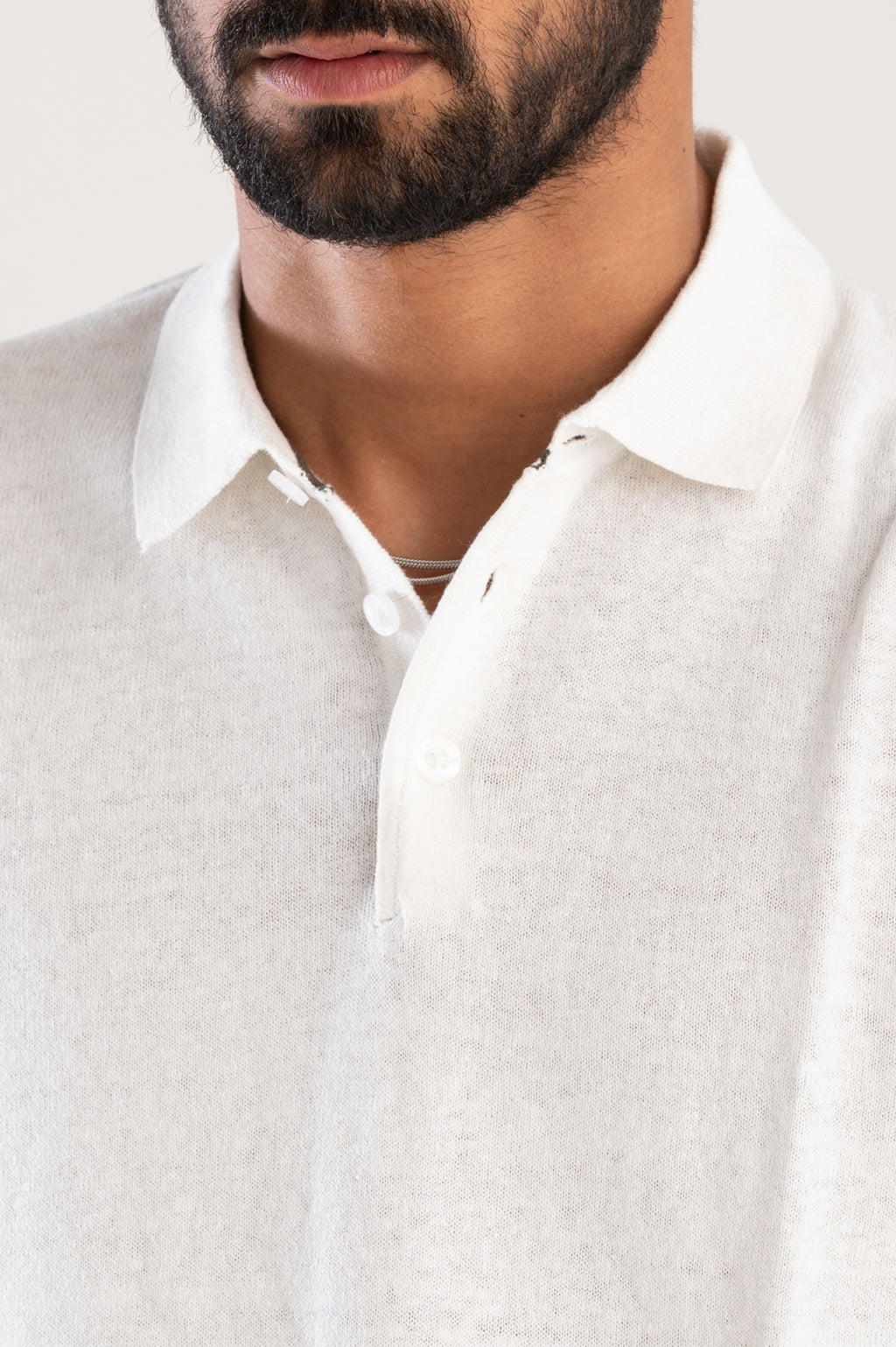 Polo linen/cotton WNB