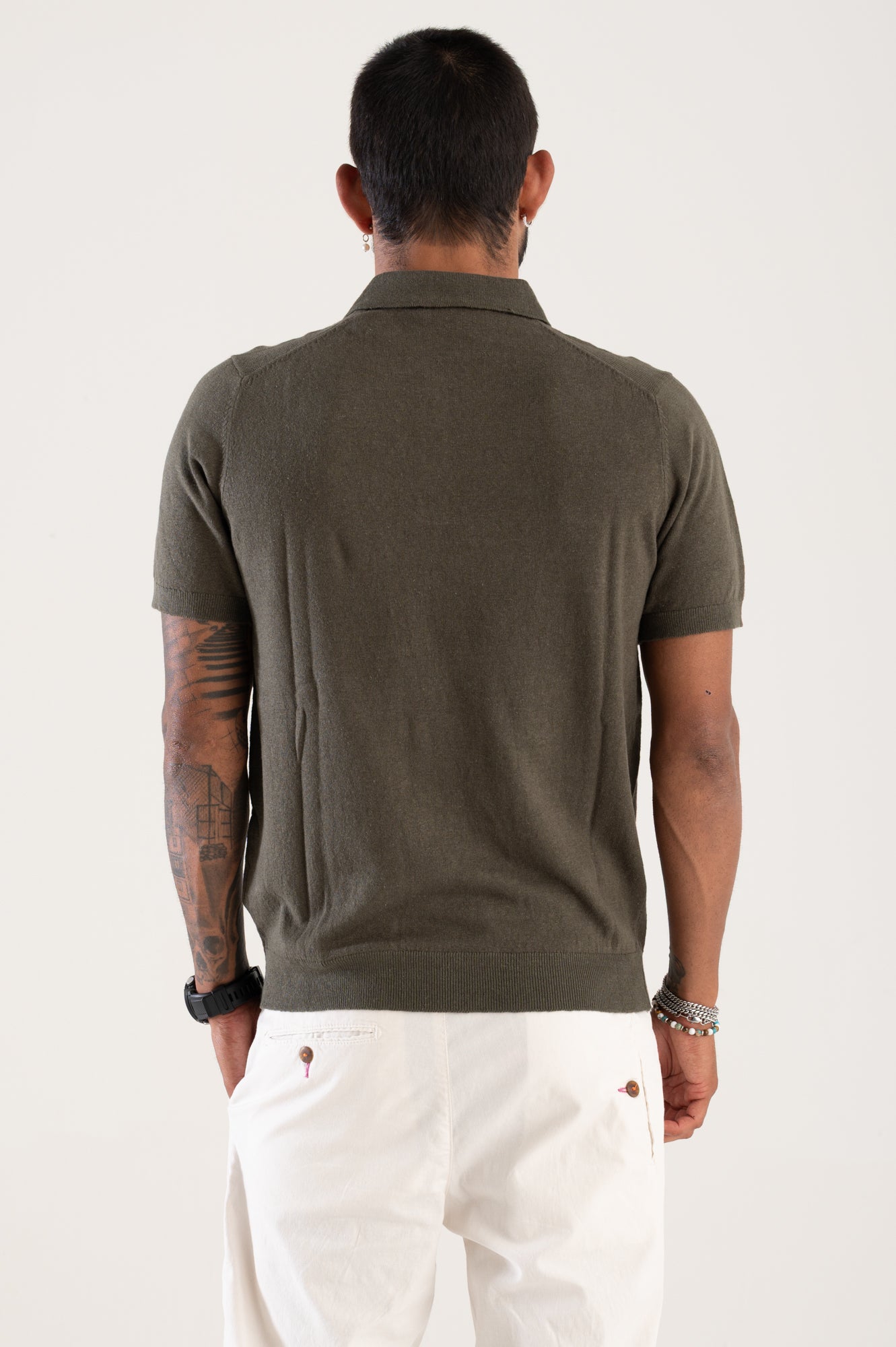 Polo linen/cotton WNB