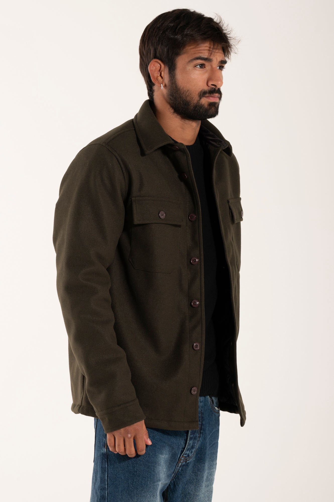 Overshirt panno Berna