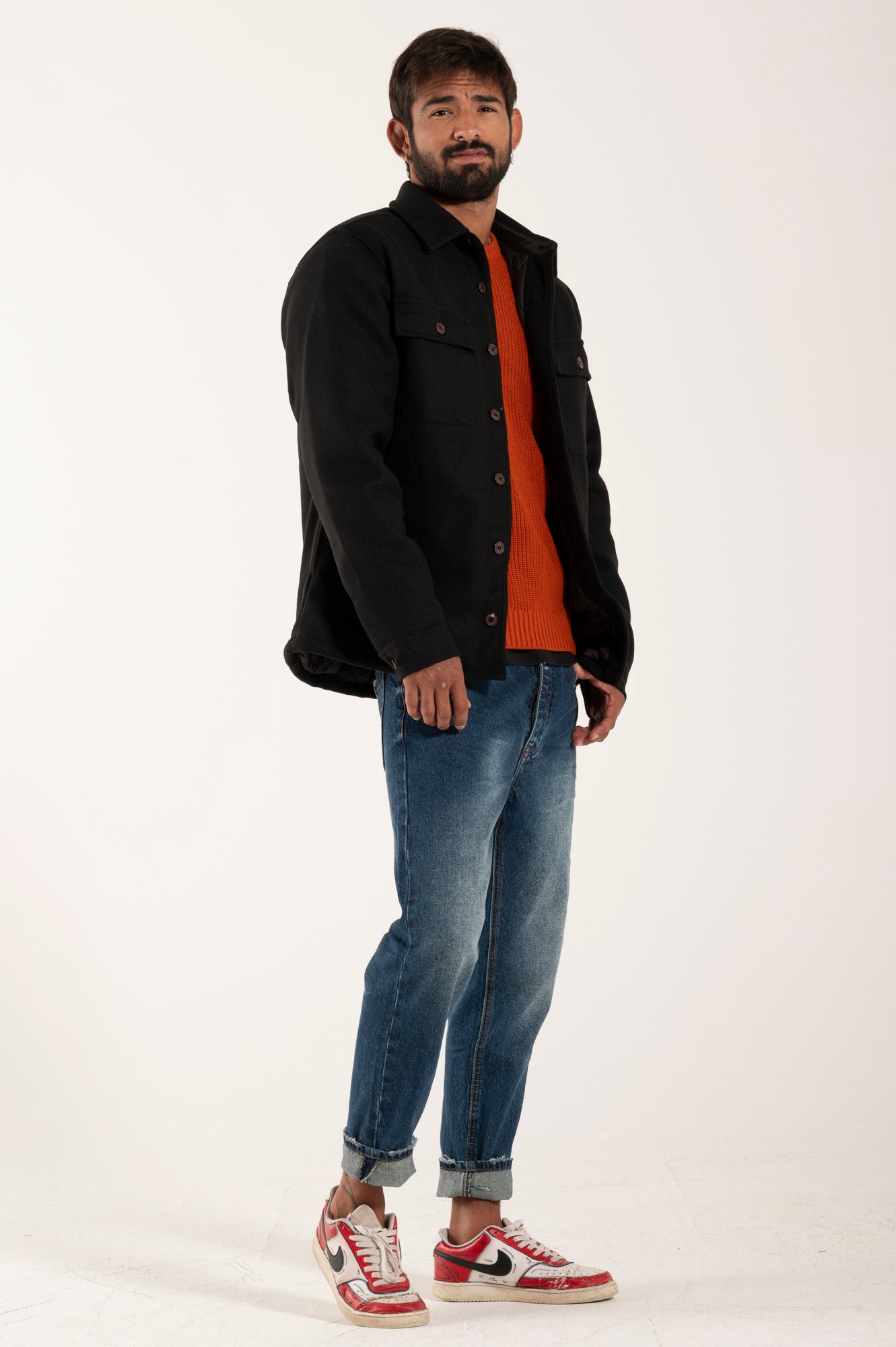Overshirt panno Berna