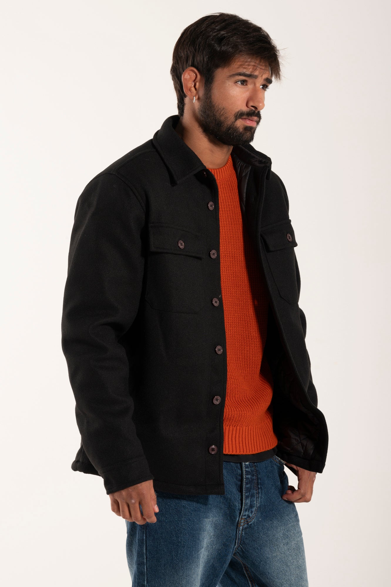 Overshirt panno Berna