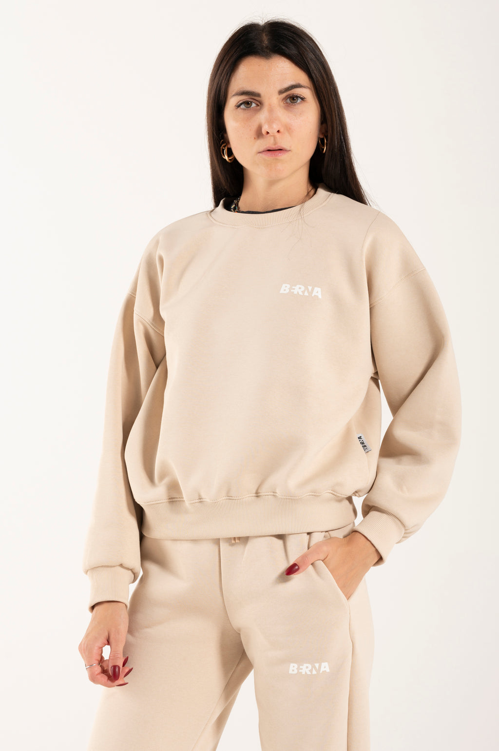 Felpa girocollo Berna FW24/25