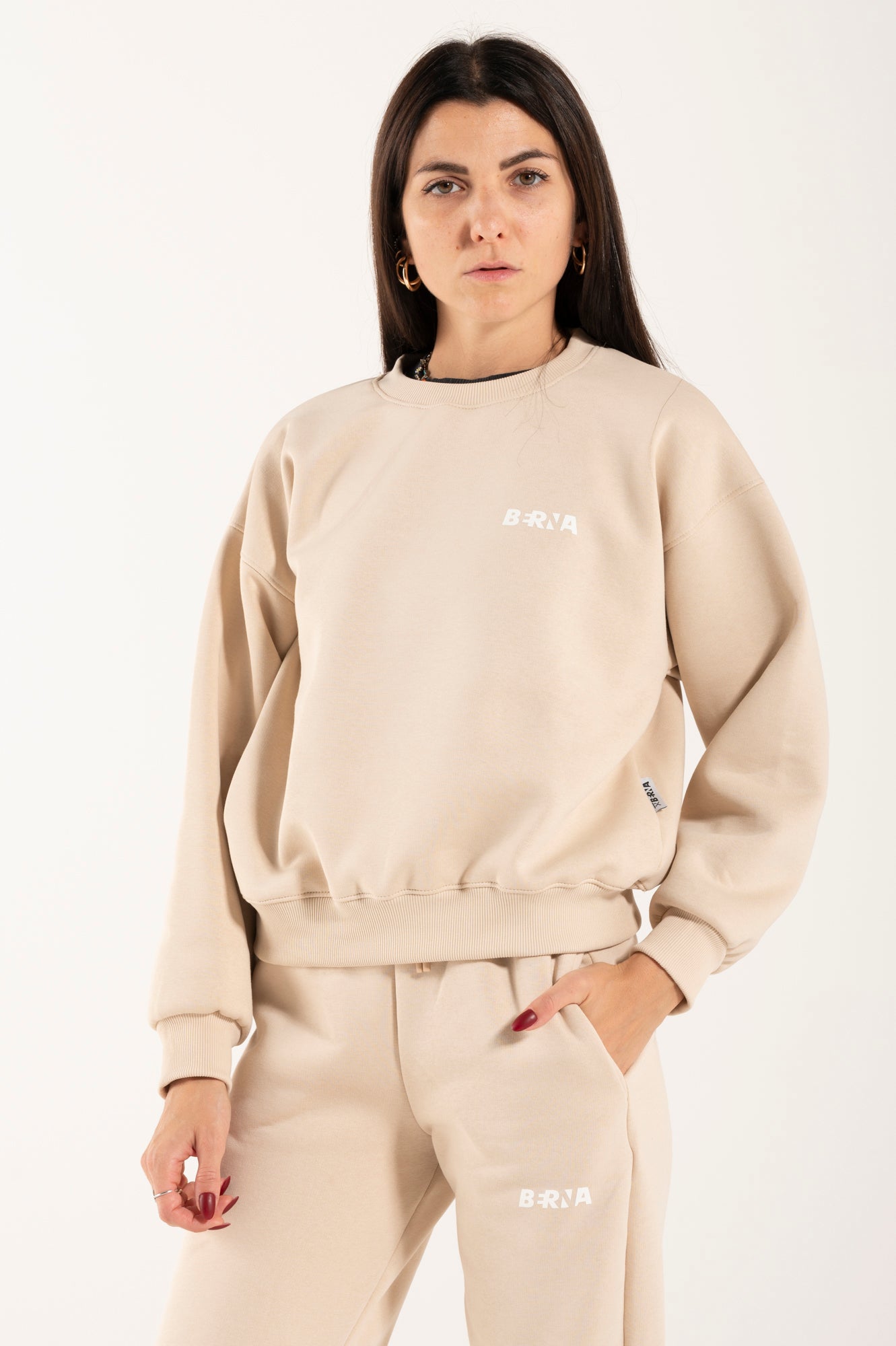 Felpa girocollo Berna FW24/25