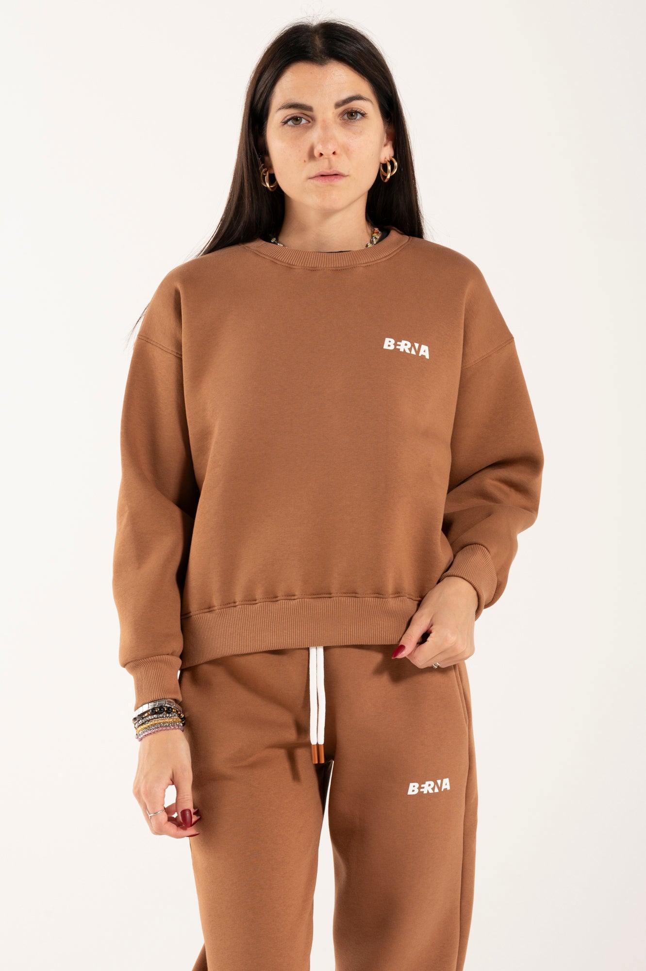 Felpa girocollo Berna FW24/25