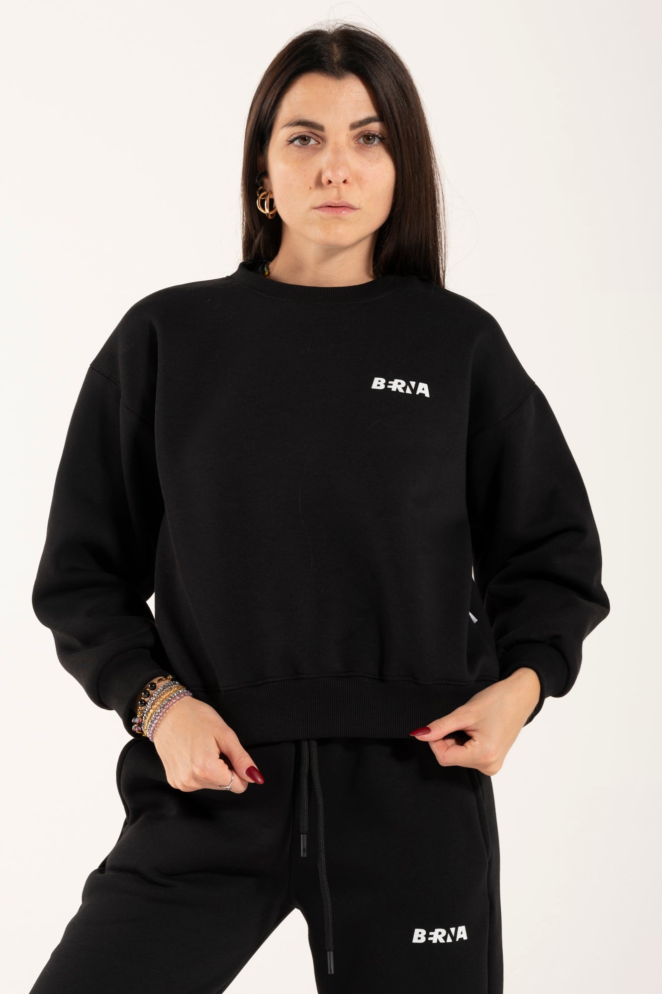 Felpa girocollo Berna FW24/25