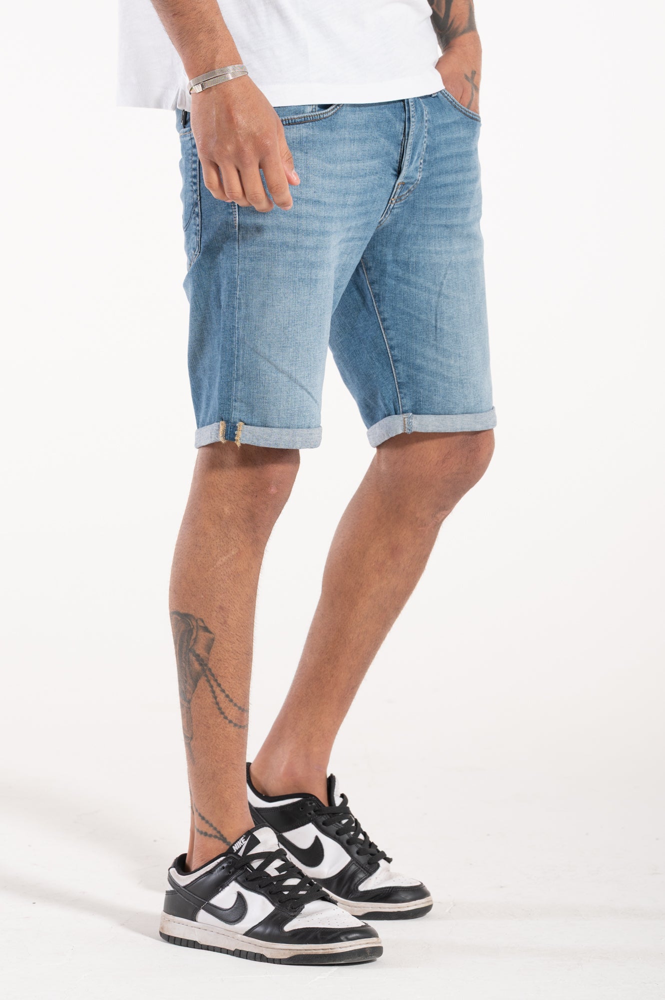 JJ Rick Shorts light blue denim