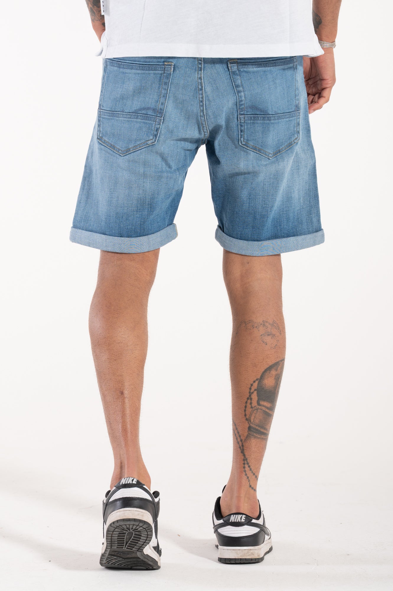 Chris Wood denim shorts