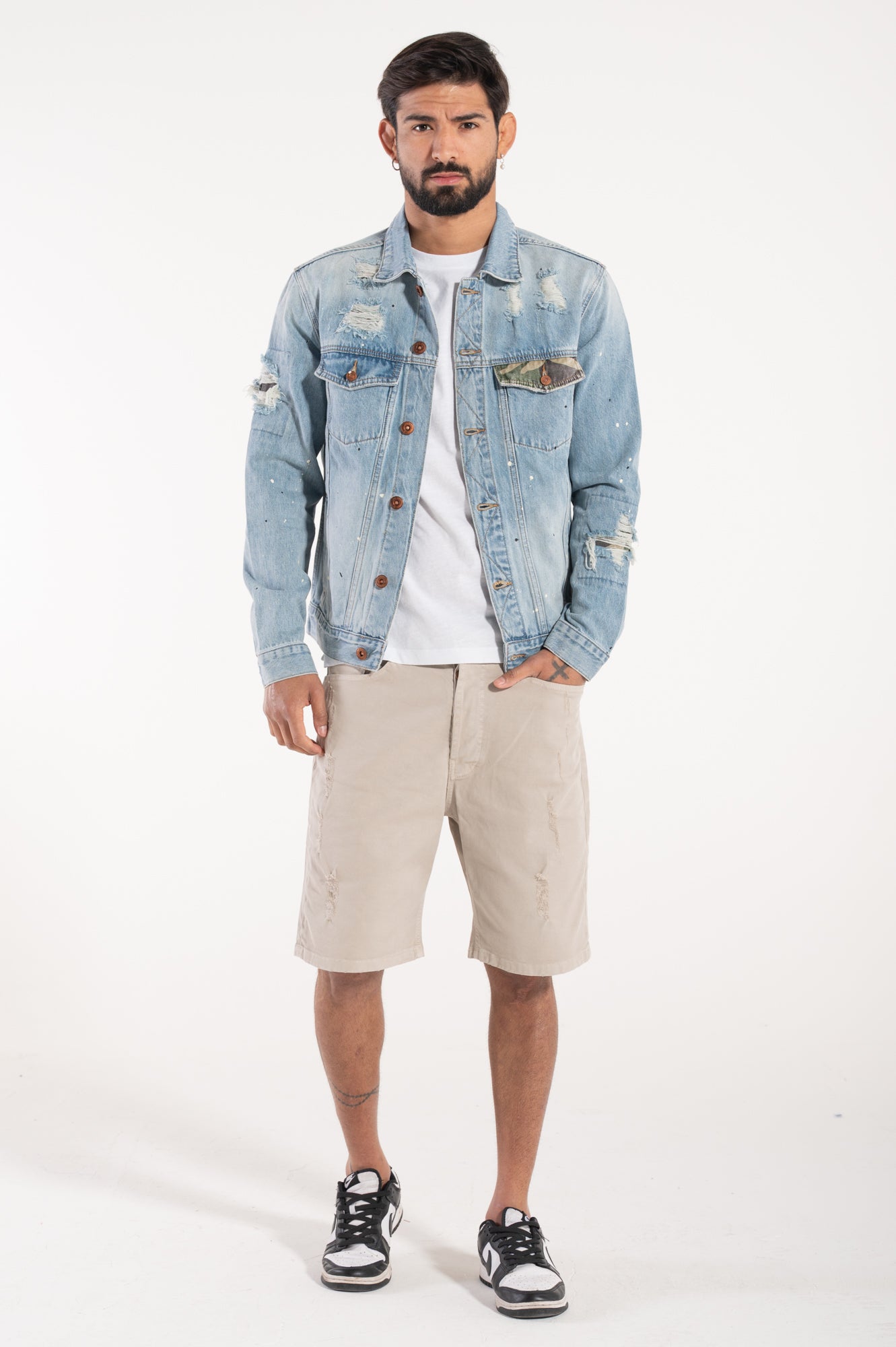 Denim Jacket Camo