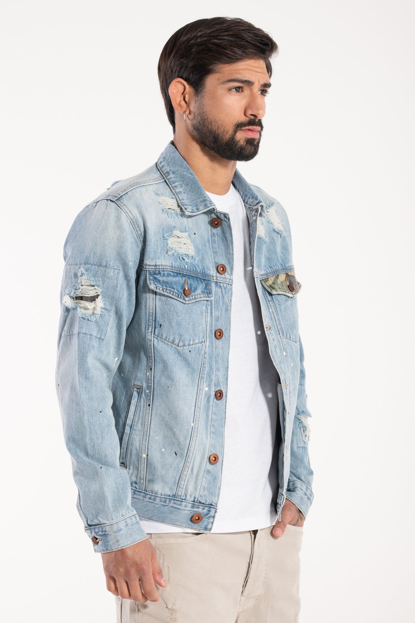 Denim Jacket Camo