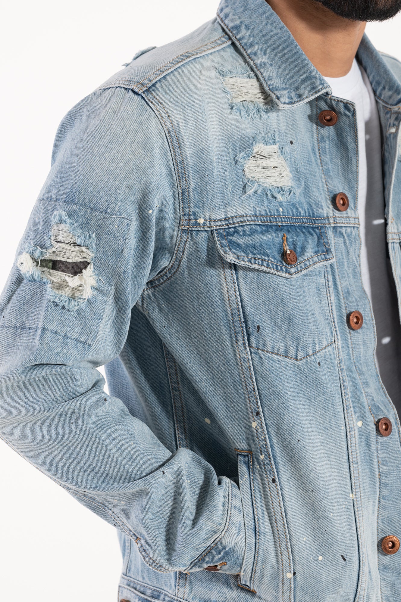 Denim Jacket Camo