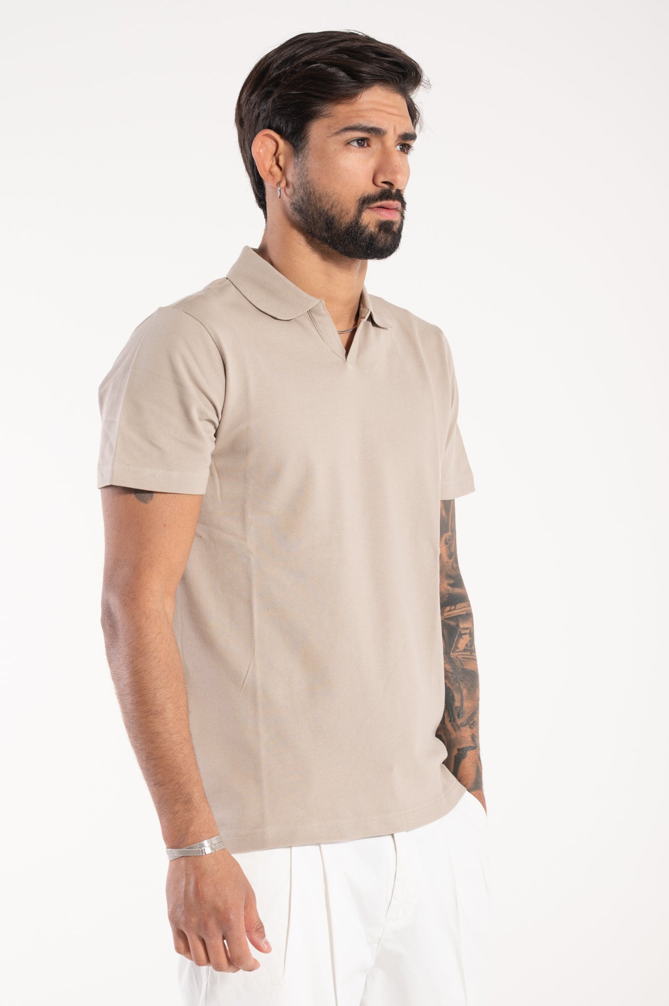 Polo no botton