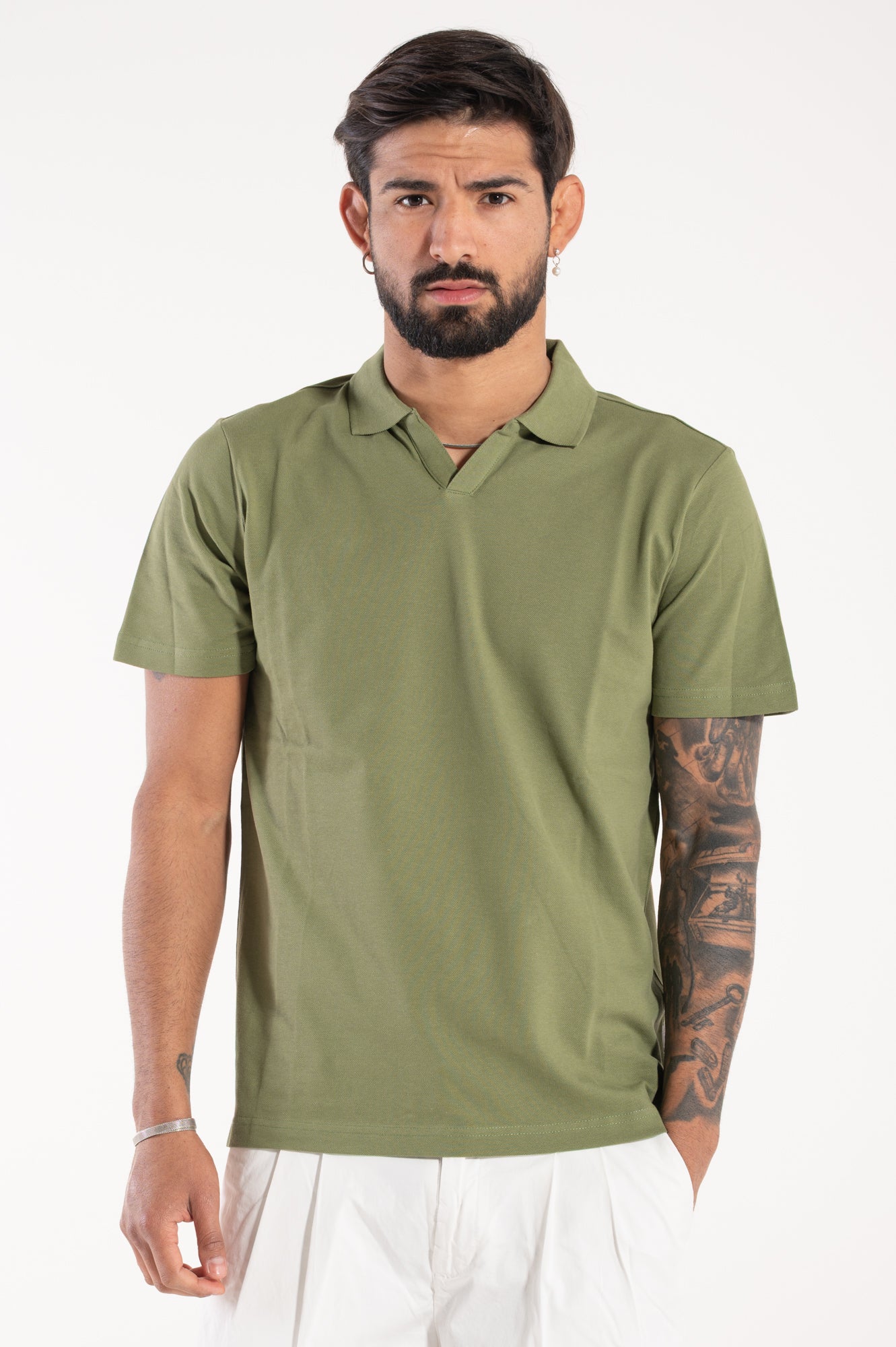 Polo no botton