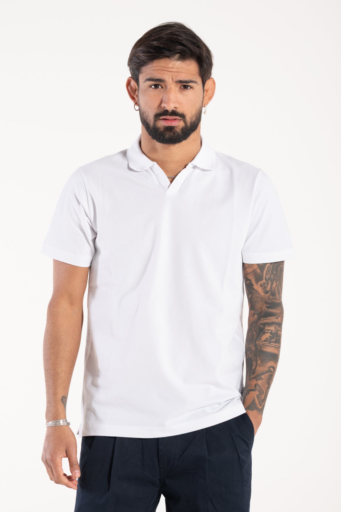 Polo no botton