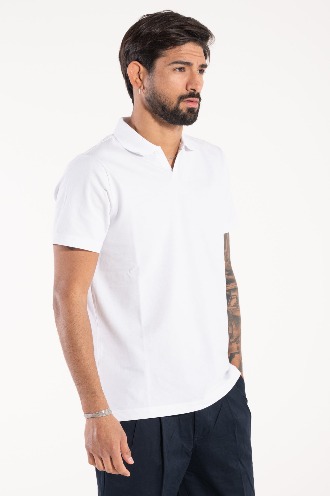 Polo no botton
