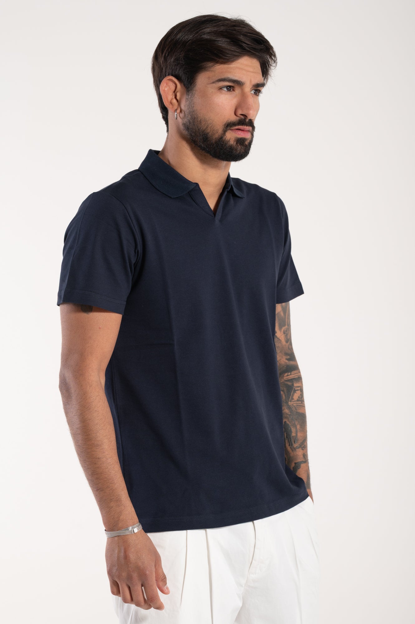 Polo no botton