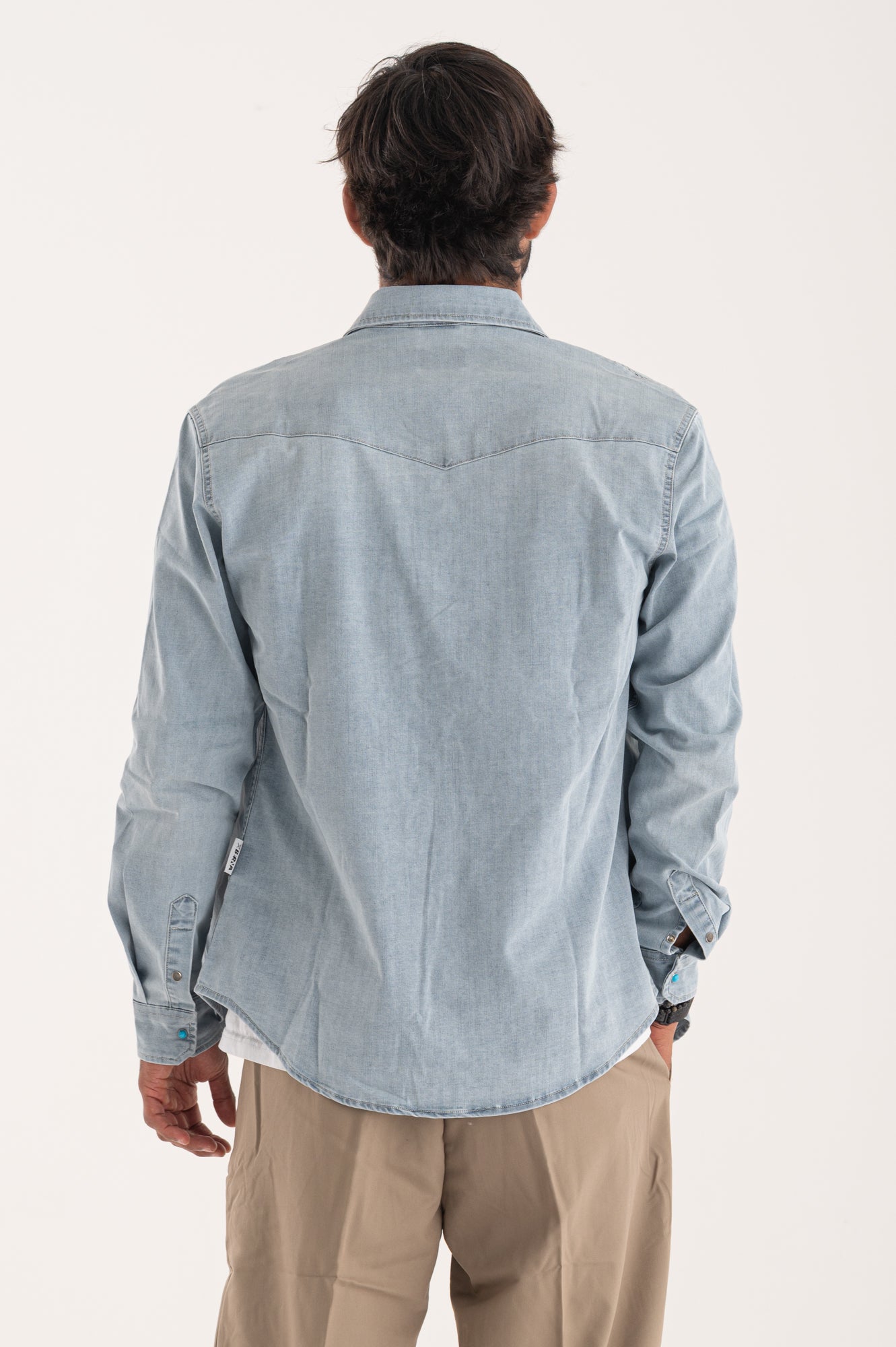 Light denim shirt SS26