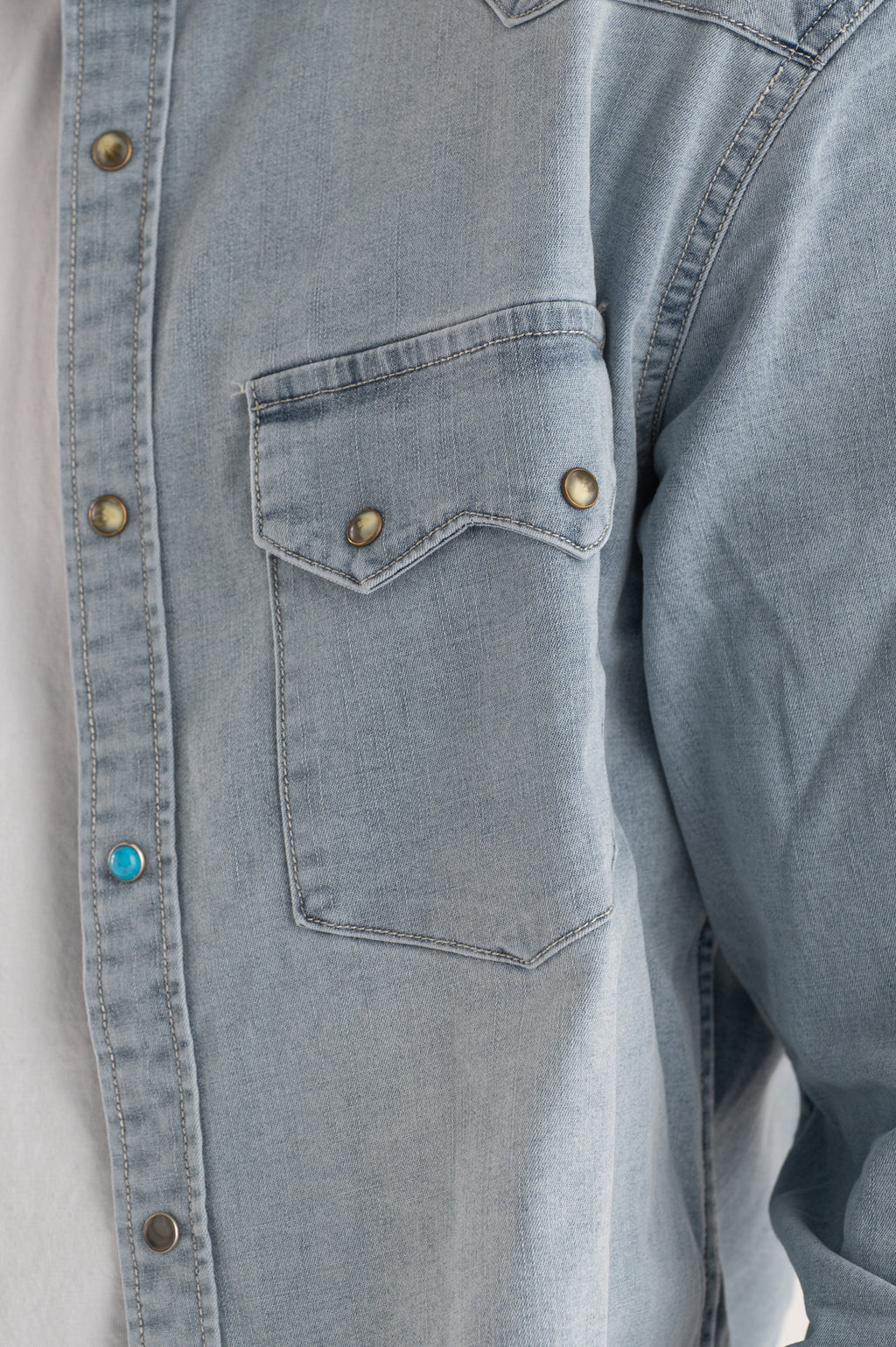 Light denim shirt SS26