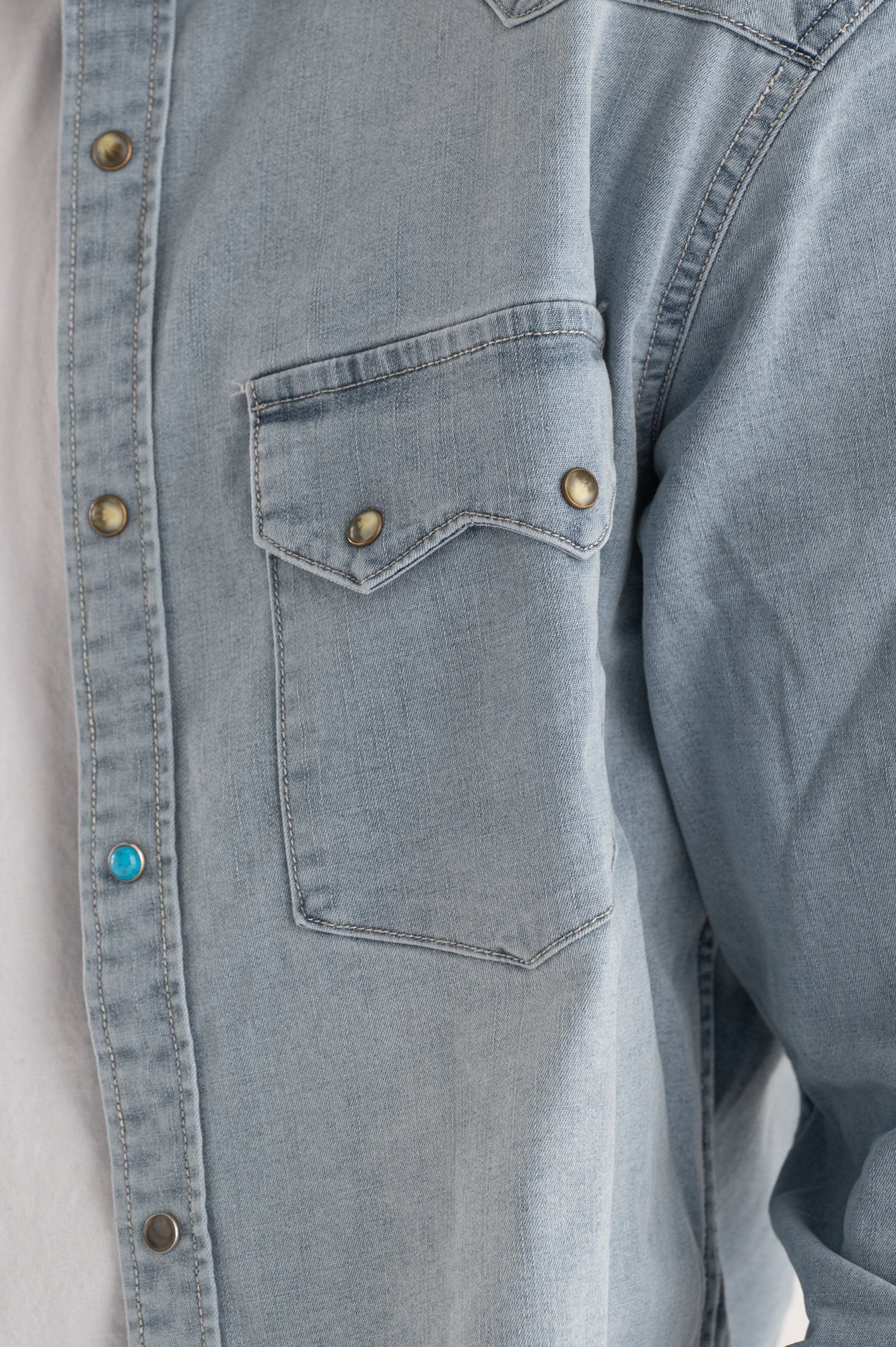 Light denim shirt SS26