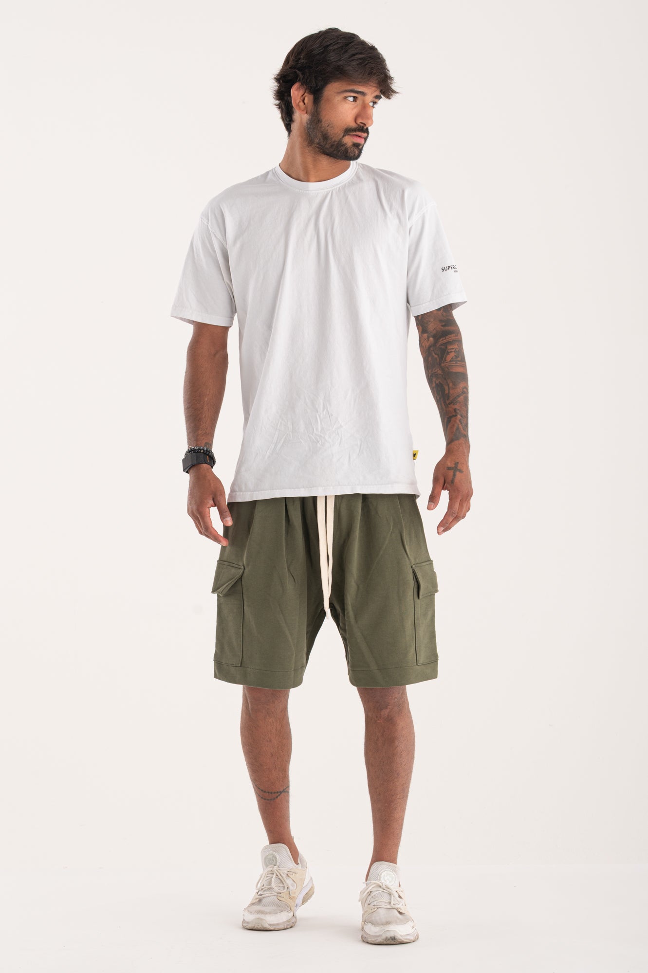 Bermuda cargo felpa Bl11