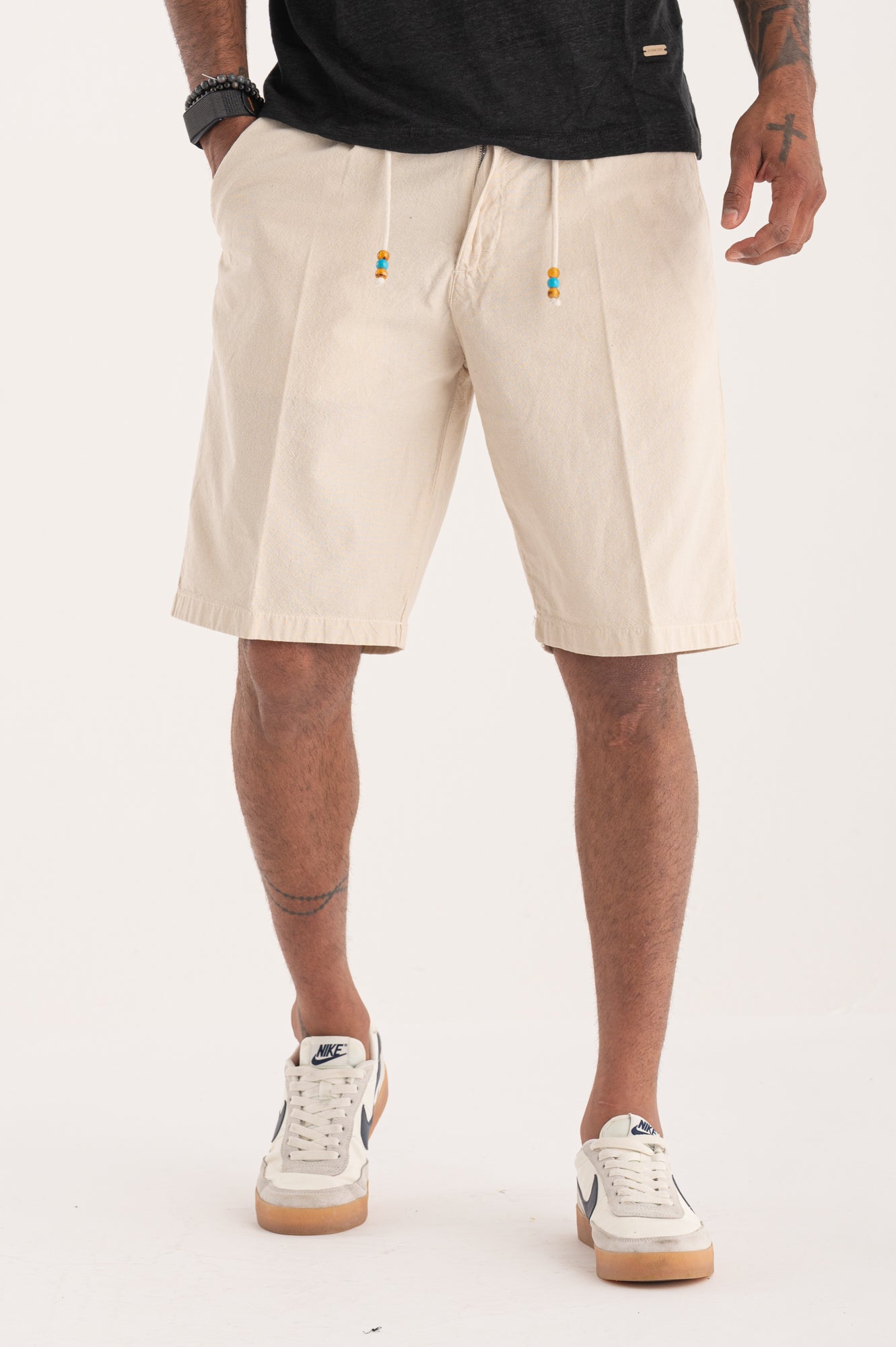 Shorts CampNou misto lino