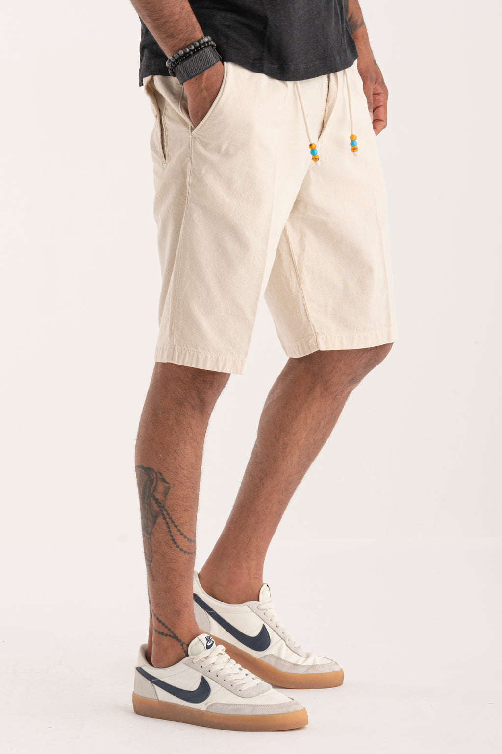 Shorts CampNou misto lino